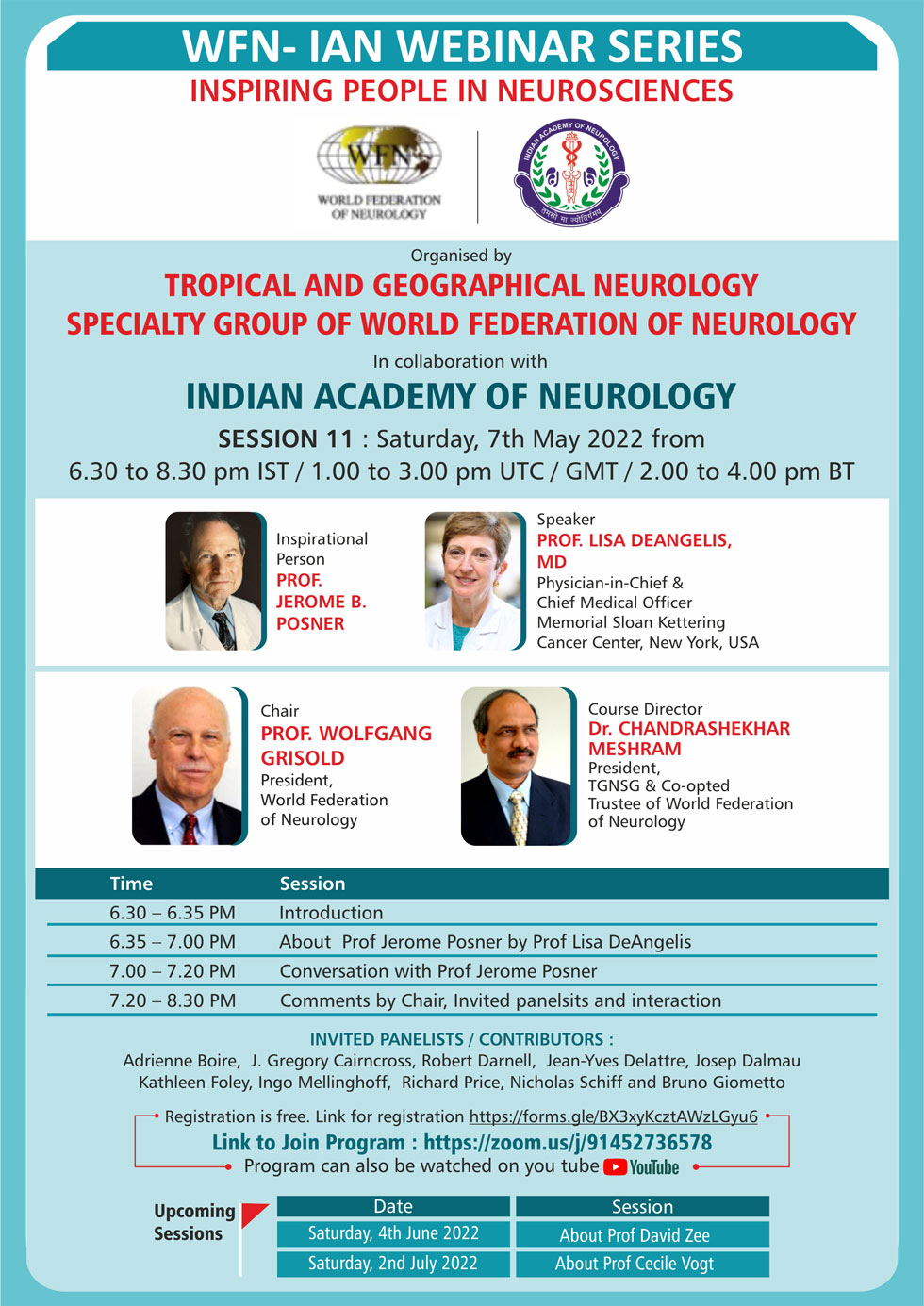 Inspiring people in Neurosciences