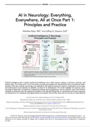 Annals Of Neurology
