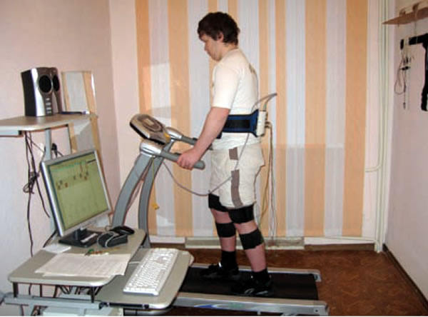Analysis of gait with simulation at the Krasnoyarsk Centre of Rehabilitation