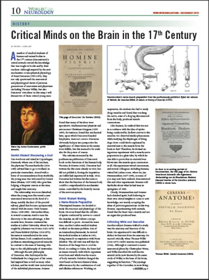 Critical Minds on the Brain in the 17th Century