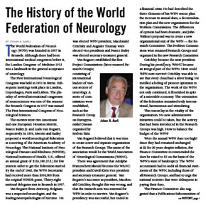 The History of the World Federation of Neurology