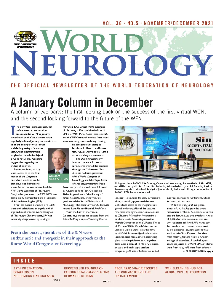 World Neurology - September/October 2021