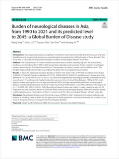 BMC Asia Burden of Neurological disease