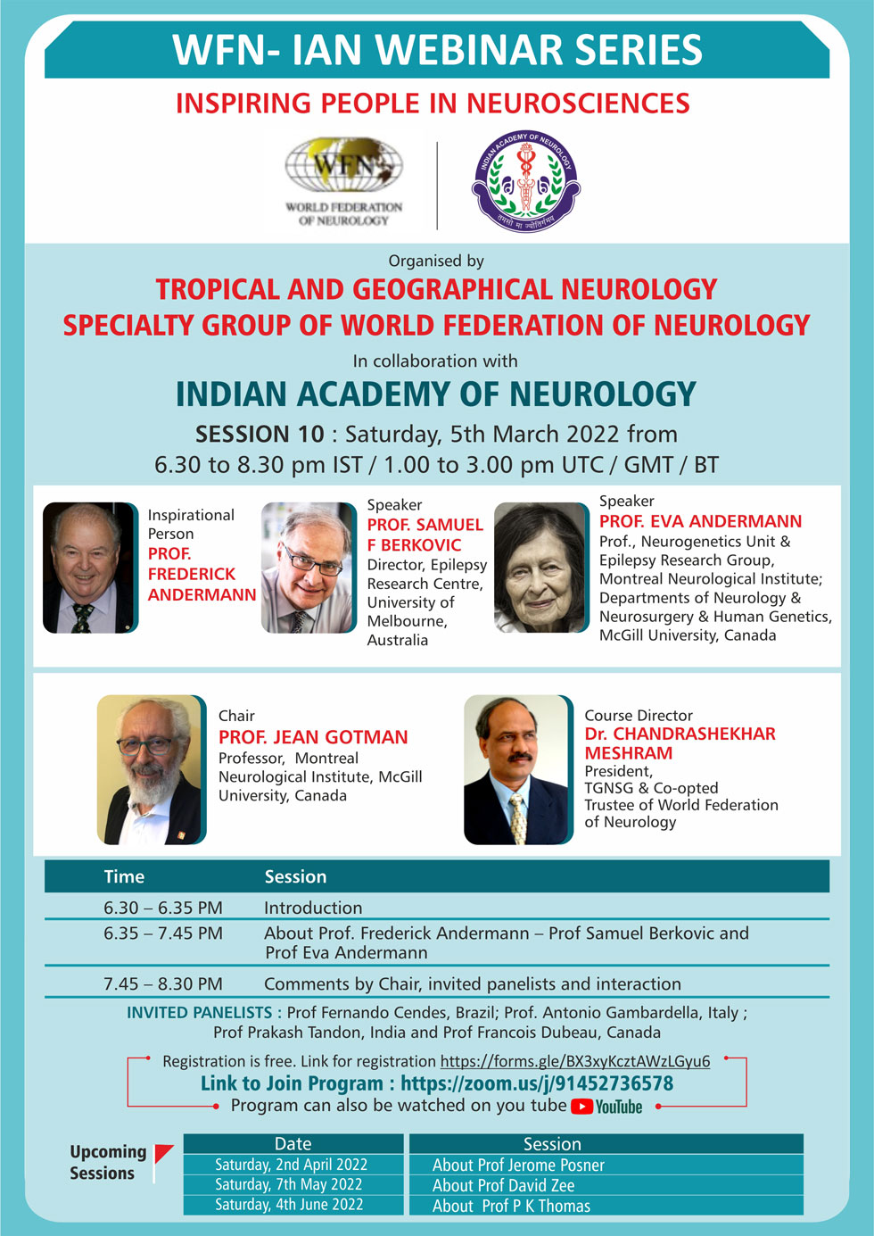 Inspiring people in Neurosciences