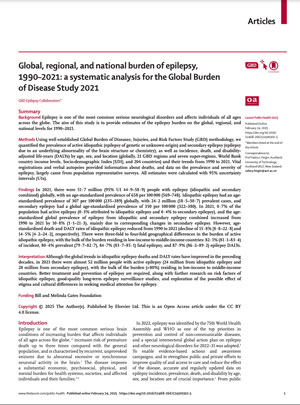Global regional and national burden of epilepsy 1990 2021