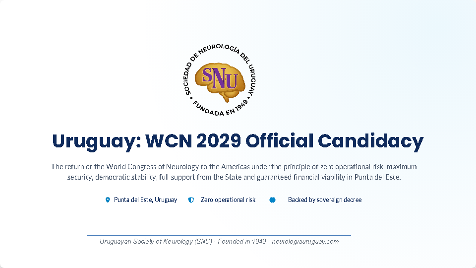 Candidatura Uruguay WCN 2029 Presentacion