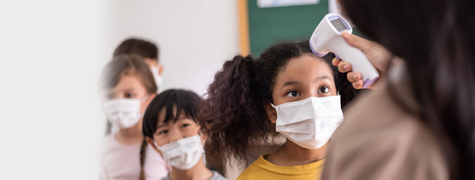 Children and adolescents are more likely to have few or no symptoms, or develop mild illness after being infected with COVID-19.