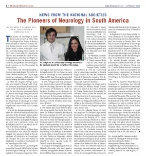 The Pioneers of Neurology in South America