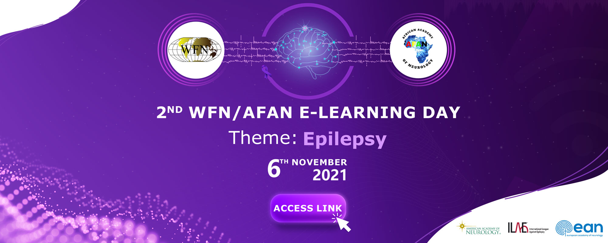 WFN AFAN Epilepsy Education Day save the date