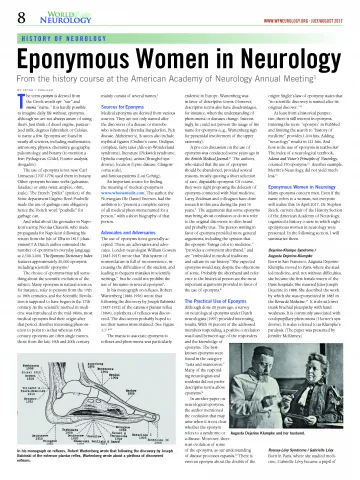 Many eponyms concern men. Even if the name refers to a woman, not everyone will realize this.