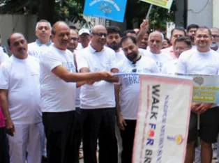 WBD2025 India Dr Meshram Flaging Off The Event