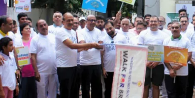 WBD2025 India Dr Meshram Flaging Off The Event